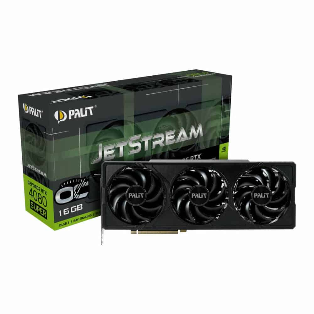 Palit NVIDIA GeForce RTX 4080 SUPER 16GB JetStream OC Ada Lovelace Graphics Card